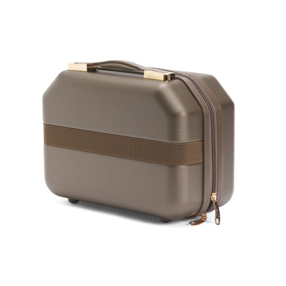 MAX STUDIO Olivine 13in Hexagon Top Handle Vanity Case - Picture 2 of 2